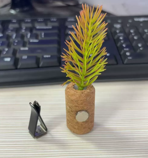 3D Artificial Plants Shape Aromatherapy Vent Car Fresheners (Pack Of 4)
