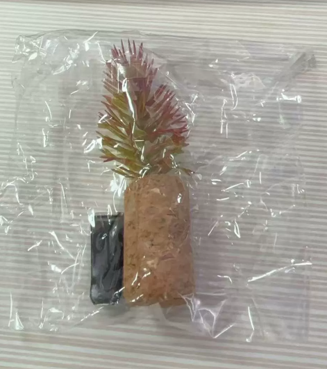 3D Artificial Plants Shape Aromatherapy Vent Car Fresheners (Pack Of 4)